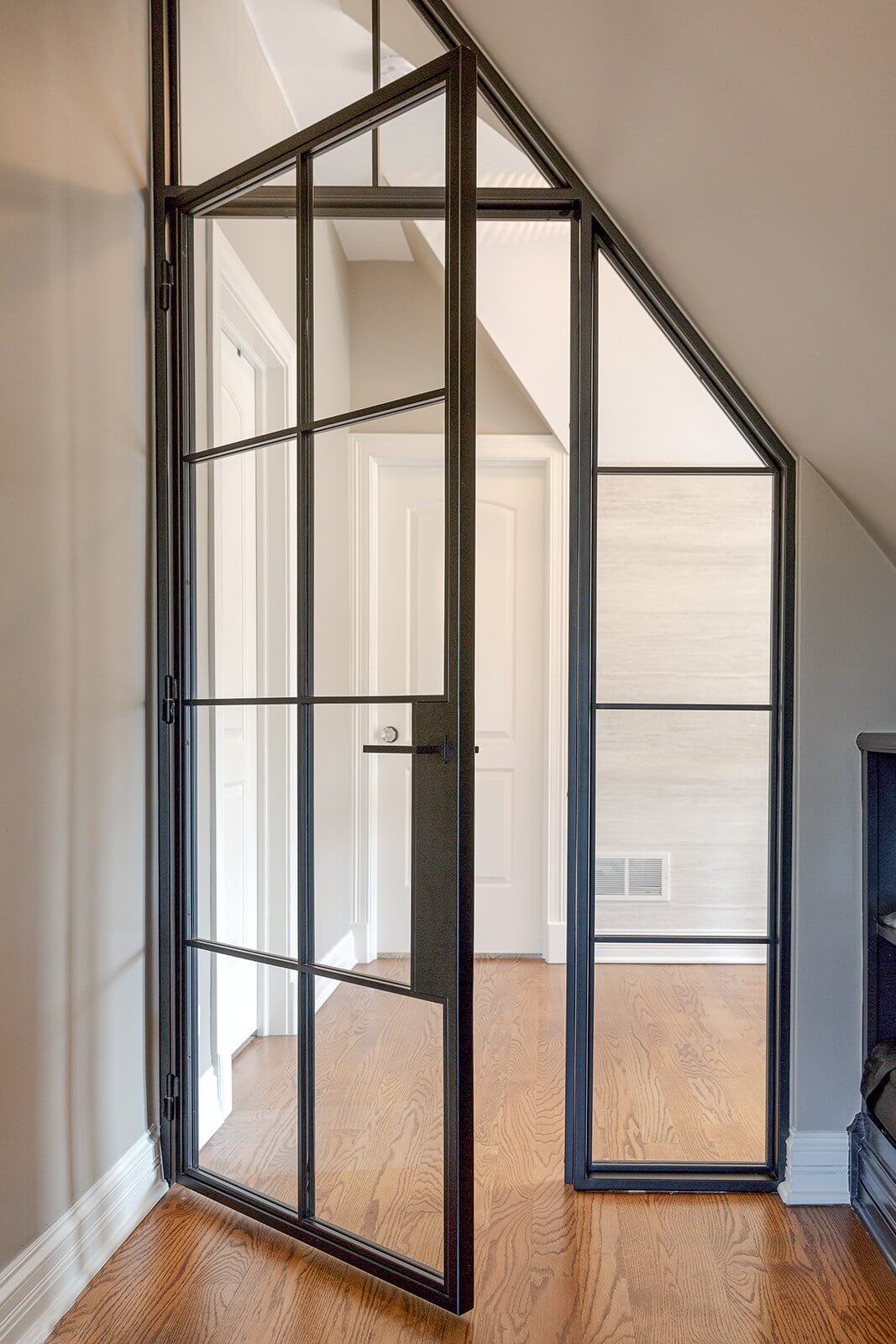 Glass door