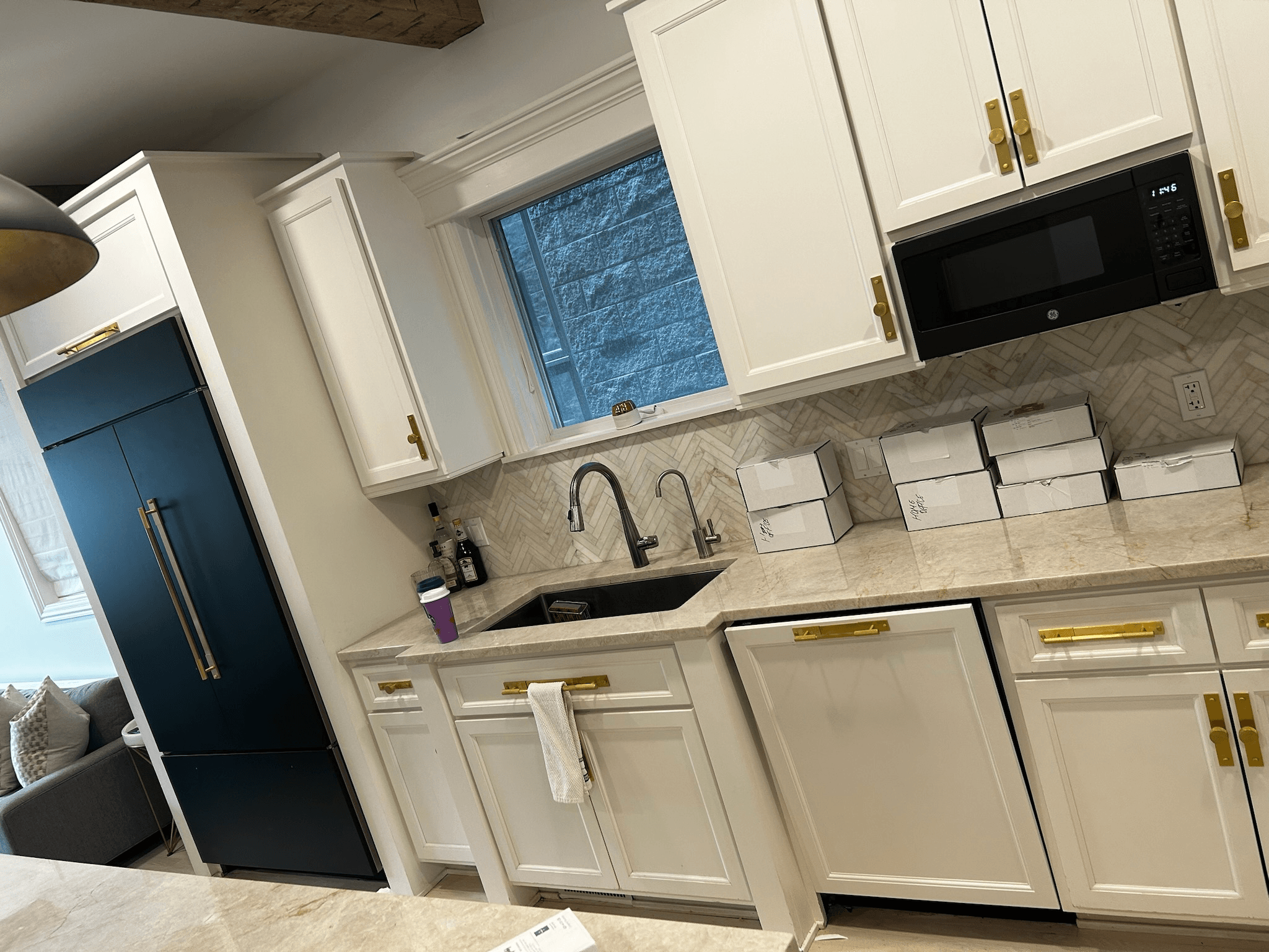 Kitchen cabinets